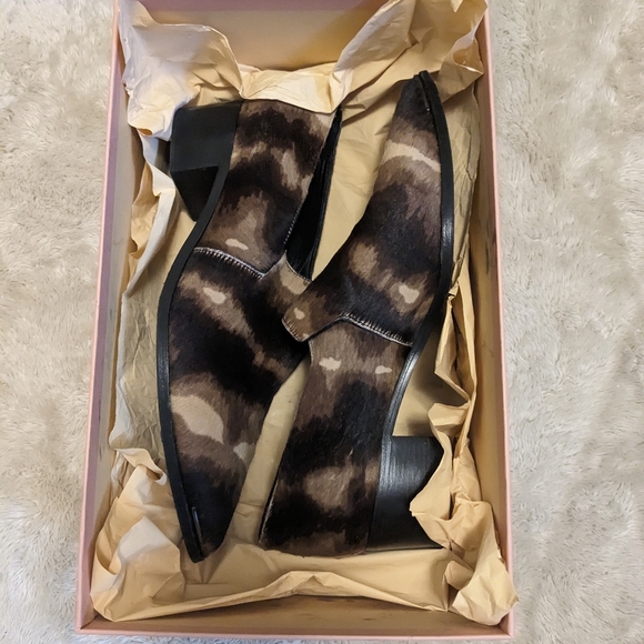 Acne Studios Jaycee Pony Hair Loafers size 40 - Picture 4 of 11